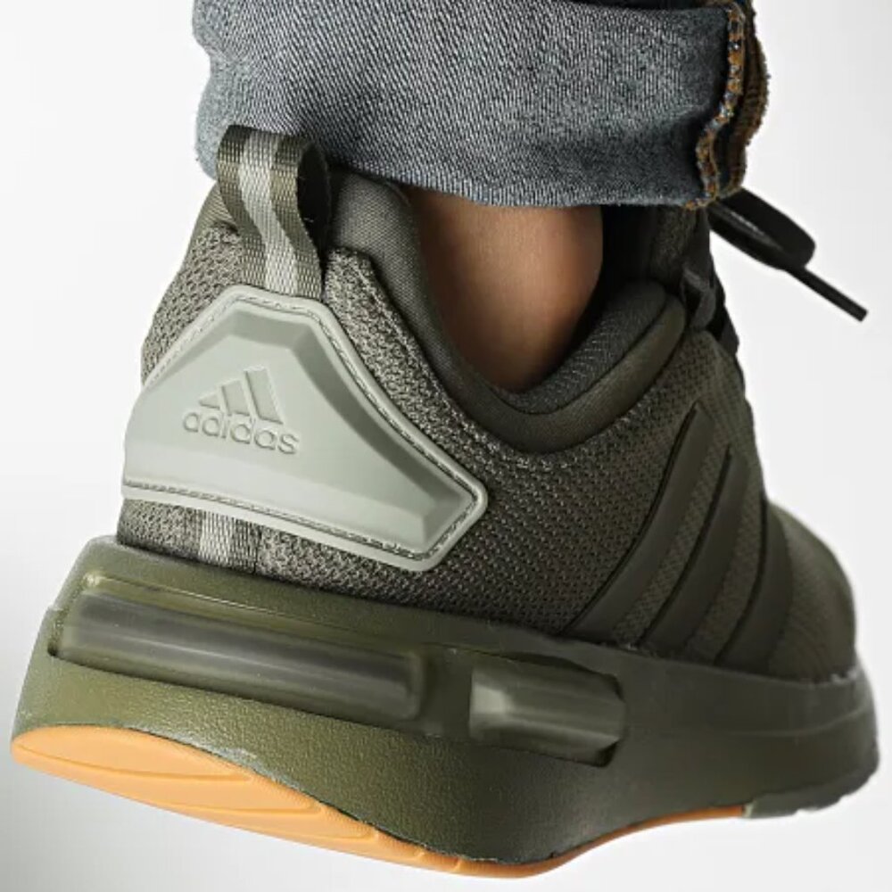 New Adidas Racer TR23 Olive Strata Mens 10.5 IH2330 - Picture 4 of 5